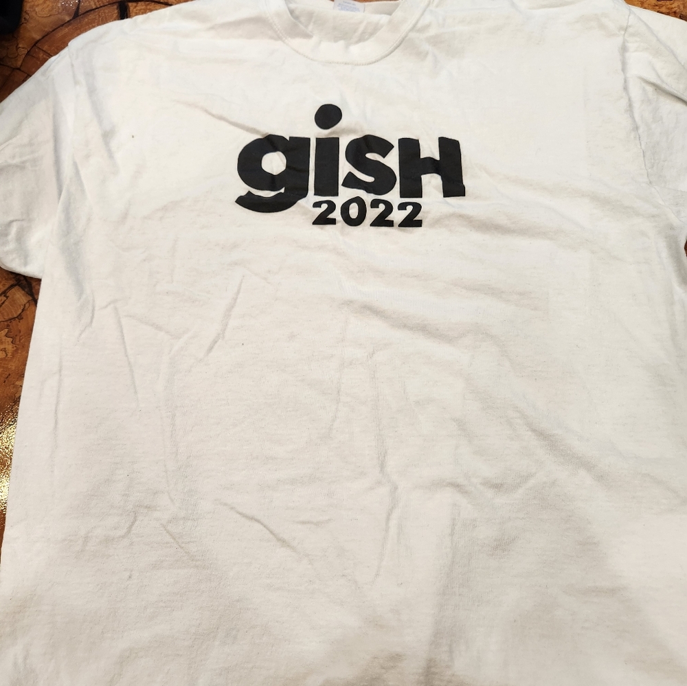 Misha Collins Supernatural Gishwhes 2022 white t-shirt